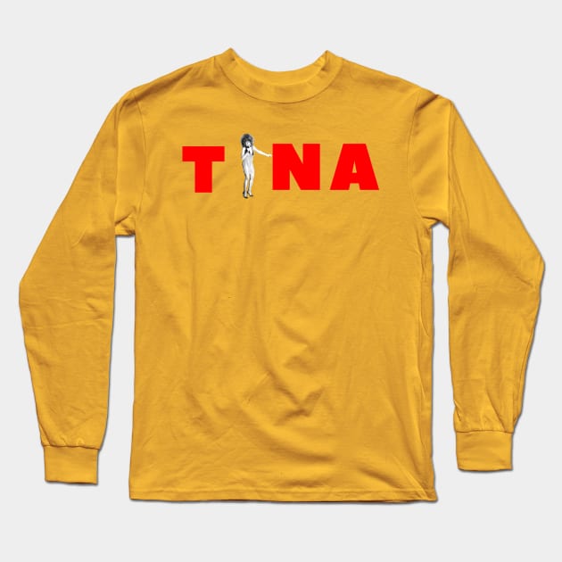 Tina Turner Vintage Long Sleeve T-Shirt by DesginsDone